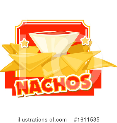 Nachos Clipart #1611535 by Vector Tradition SM