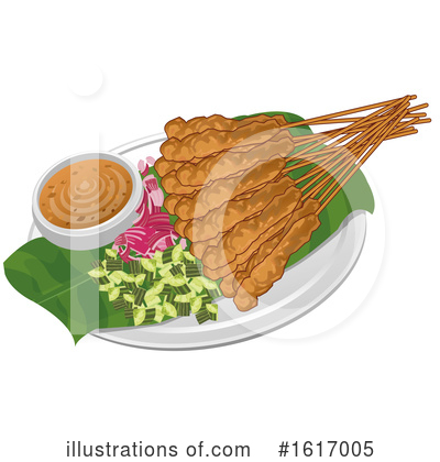 Royalty-Free (RF) Food Clipart Illustration by YUHAIZAN YUNUS - Stock Sample #1617005