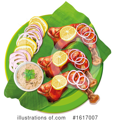 Royalty-Free (RF) Food Clipart Illustration by YUHAIZAN YUNUS - Stock Sample #1617007