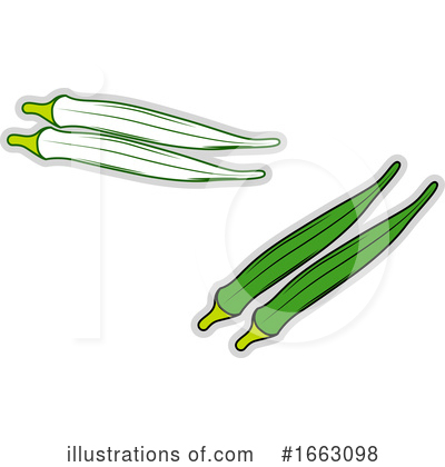 Okra Clipart #1663098 by Morphart Creations