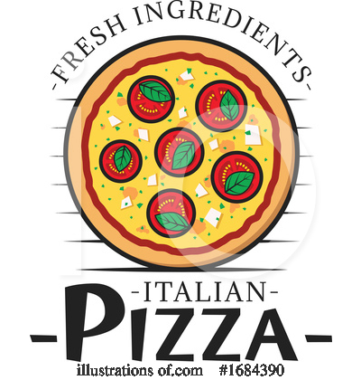 Pizza Clipart #1684390 by Vector Tradition SM