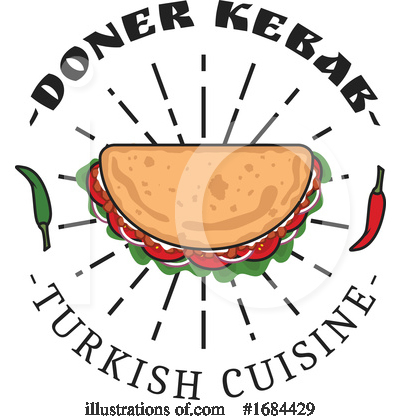 Kebab Clipart #1684429 by Vector Tradition SM