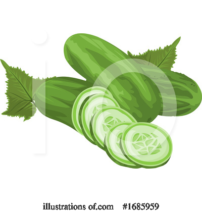 Cucumber Clipart #1685959 by Morphart Creations