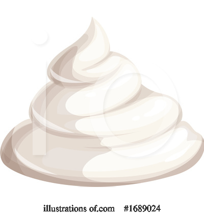 Cream Clipart #1689024 by Vector Tradition SM