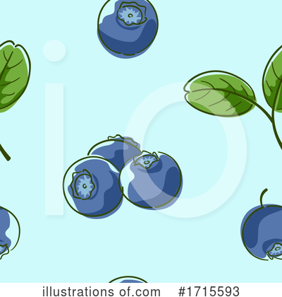 Blueberry Clipart #1715593 by BNP Design Studio