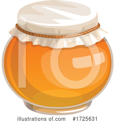 Honey Clipart #1725631 by Vector Tradition SM