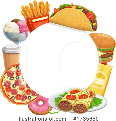 Pizza Clipart #1735650 by Vector Tradition SM