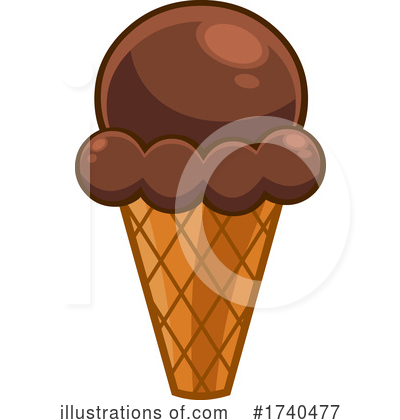 Ice Cream Clipart #1740477 by Hit Toon