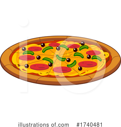 Royalty-Free (RF) Food Clipart Illustration by Hit Toon - Stock Sample #1740481