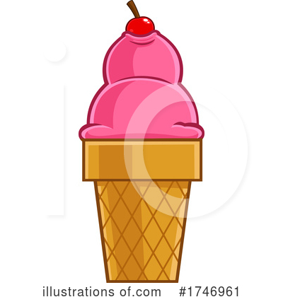 Ice Cream Clipart #1746961 by Hit Toon