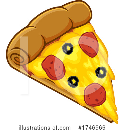 Pizza Clipart #1746966 by Hit Toon