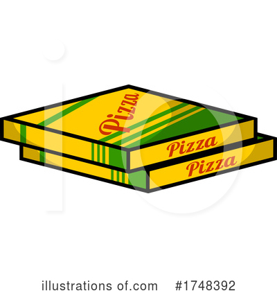 Pizza Clipart #1748392 by Hit Toon