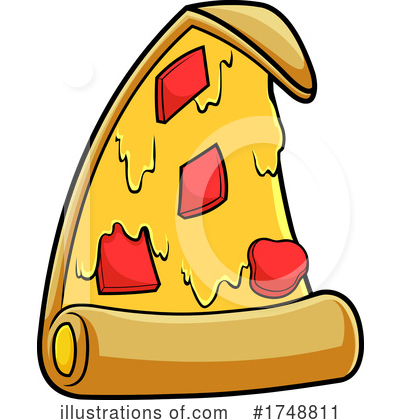 Pizza Clipart #1748811 by Hit Toon
