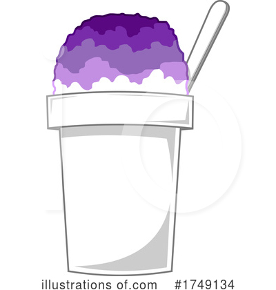 Shaved Ice Clipart #1749134 by Hit Toon
