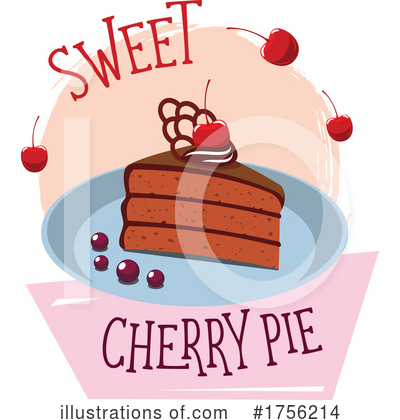 Cake Clipart #1756214 by Vector Tradition SM