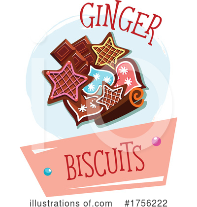 Gingerbread Clipart #1756222 by Vector Tradition SM