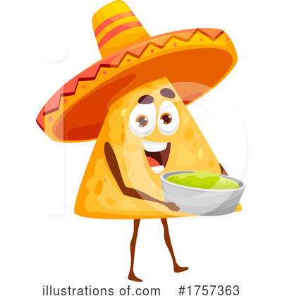 Tortilla Chips Clipart #1757363 by Vector Tradition SM