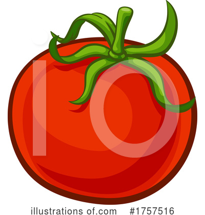 Tomatoes Clipart #1757516 by AtStockIllustration