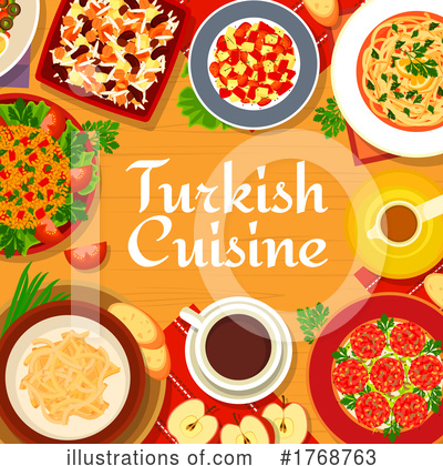 Turkey Clipart #1768763 by Vector Tradition SM