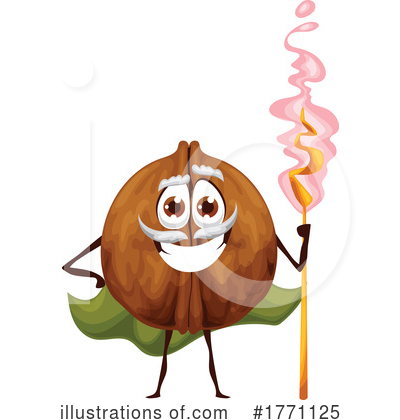 Walnut Clipart #1771125 by Vector Tradition SM