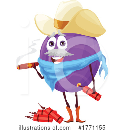 Cowboy Clipart #1771155 by Vector Tradition SM
