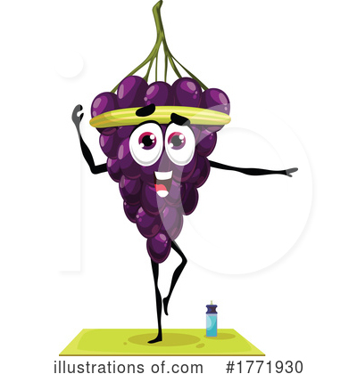 Grapes Clipart #1771930 by Vector Tradition SM