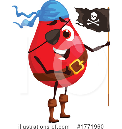 Pirate Clipart #1771960 by Vector Tradition SM