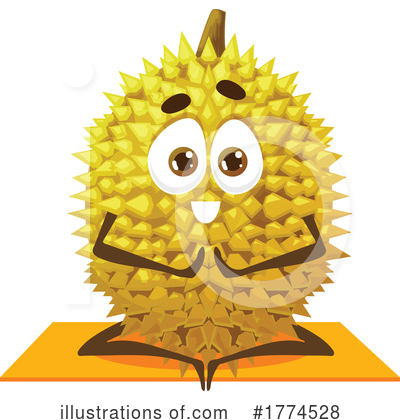 Durian Clipart #1774528 by Vector Tradition SM