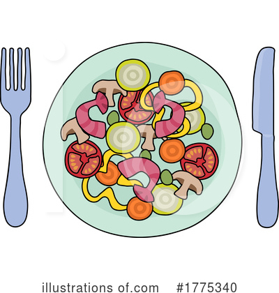 Table Clipart #1775340 by AtStockIllustration