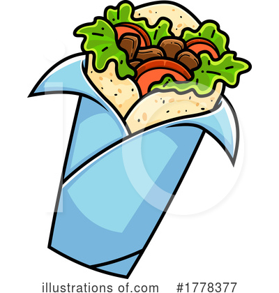 Royalty-Free (RF) Food Clipart Illustration by Hit Toon - Stock Sample #1778377