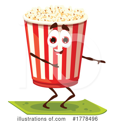 Popcorn Clipart #1778496 by Vector Tradition SM