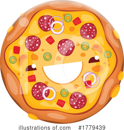 Pizza Clipart #1779439 by Vector Tradition SM