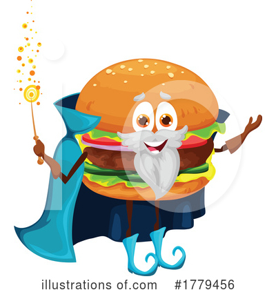 Hamburger Clipart #1779456 by Vector Tradition SM