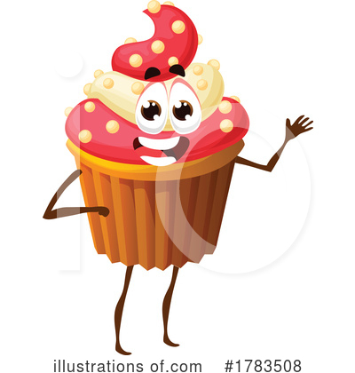Cupcake Clipart #1783508 by Vector Tradition SM