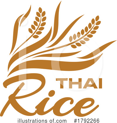 Rice Clipart #1792266 by Vector Tradition SM