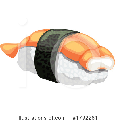 Sushi Clipart #1792281 by Vector Tradition SM