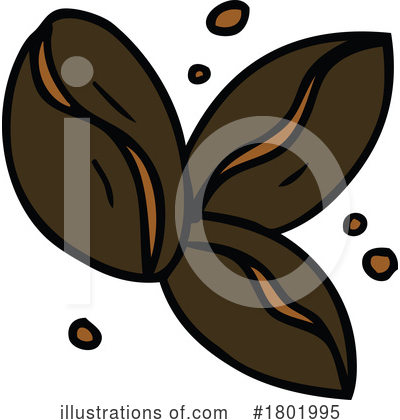 Coffee Beans Clipart #1801995 by lineartestpilot