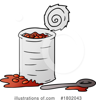Canned Food Clipart #1802043 by lineartestpilot