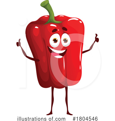 Peppers Clipart #1804546 by Vector Tradition SM