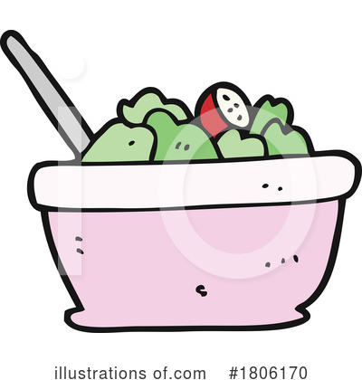 Salad Clipart #1806170 by lineartestpilot