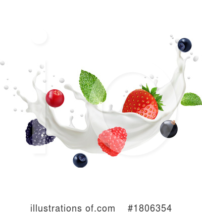 Berries Clipart #1806354 by Vector Tradition SM