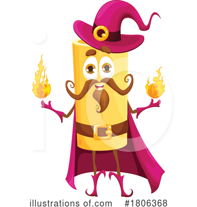 Wizard Clipart #1806368 by Vector Tradition SM