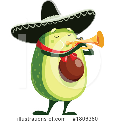 Sombrero Clipart #1806380 by Vector Tradition SM