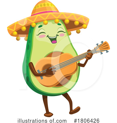 Sombrero Clipart #1806426 by Vector Tradition SM