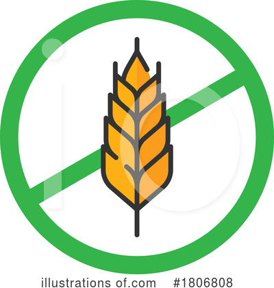 Gluten Clipart #1806808 by Vector Tradition SM