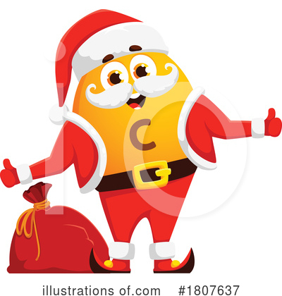 Santa Clipart #1807637 by Vector Tradition SM