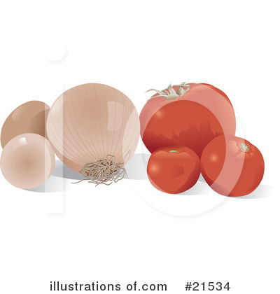 Royalty-Free (RF) Food Clipart Illustration by Paulo Resende - Stock Sample #21534