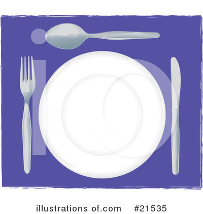 Place Setting Clipart #21535 by Paulo Resende