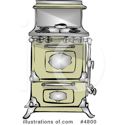 Stove Clipart #4800 by djart