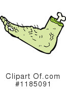 Foot Clipart #1185091 by lineartestpilot